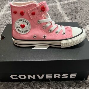 Converse Kids' Pink Chuck Taylor All Star High Top Sneakers